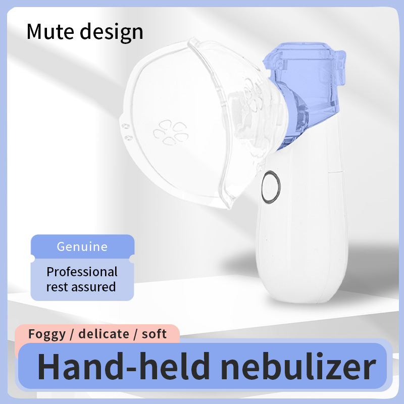 Cross-Border Export Specializes in Ultrasonic Portable Micro-Mesh Atomizer Handheld Household Atomizer Manufacturer for Adults and Children