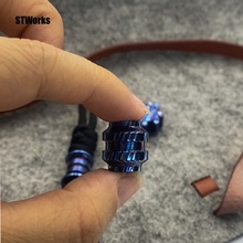 EDC ��Rʿ�ﵶ��diy����֙C�� MOKUTI ����Damascus beads