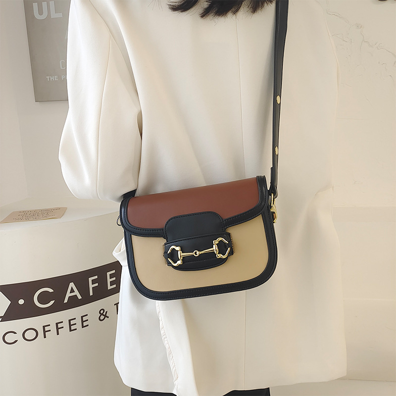 Small Saddle Women's 2023 New Light Luxury Network Red Fashion Versatile One Shoulder Crossbody Bag Tide_voghion.com
