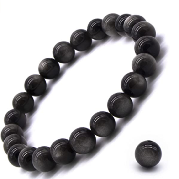 Retro Round natural stone Beaded Bracelets 1 Piece