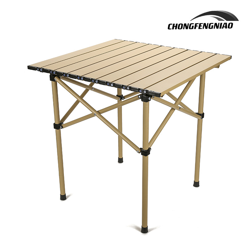 High -value yellow square table 50*51*50