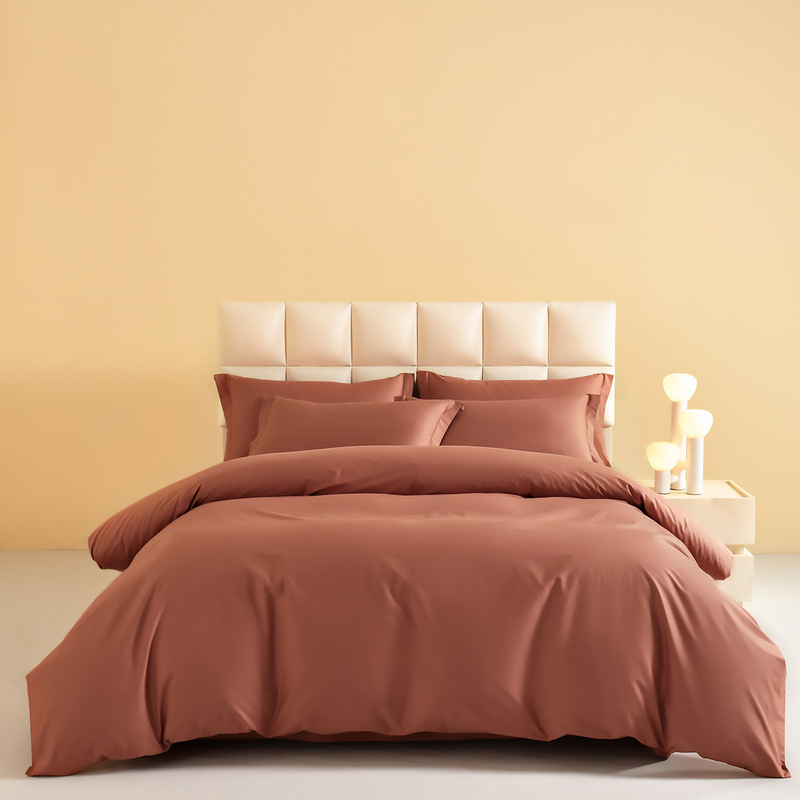 Mercury Home Textiles ベビーグレード 60S 新疆長繊維綿 4 点セット ライト高級サテン タイプ A 純綿|undefined