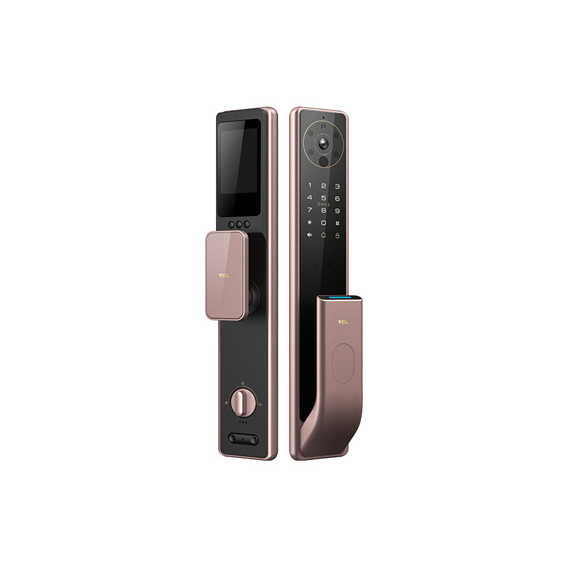 TCL多屏可视通话猫眼锁 半导体指纹识别安全智能锁 X7M