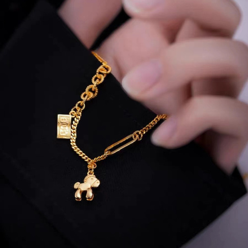 Vietnamese sand gold immediately rich bracelet copper gold-plated niche light luxury creative model immediate success bracelet women's bracelet