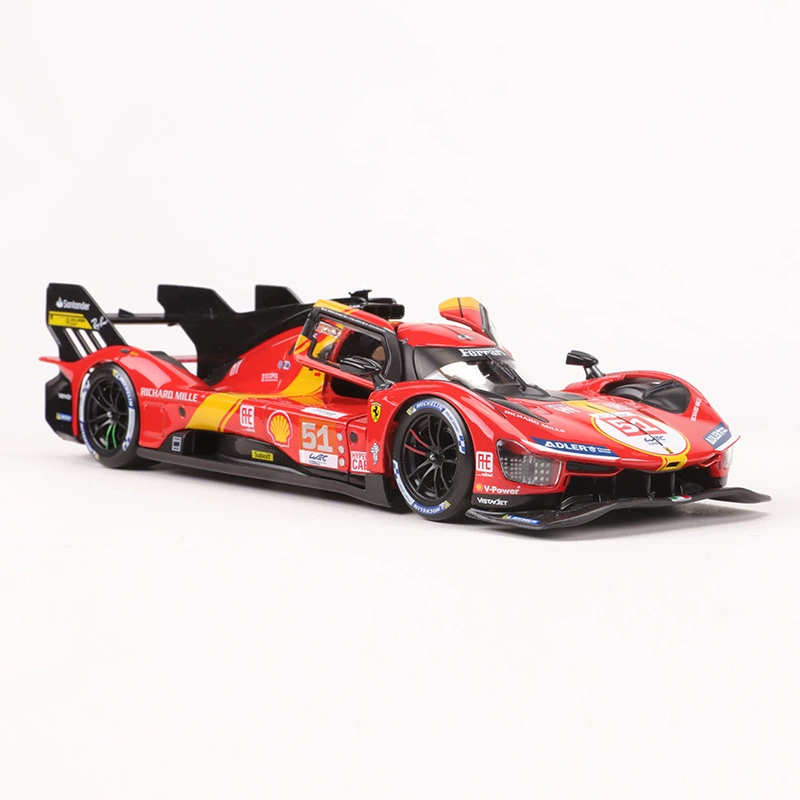 比美高 Ferrari, металлическая модель автомобиля, красная гоночная машина
