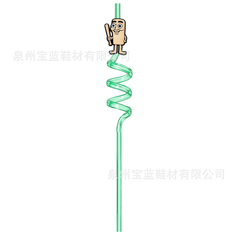 【山海経シリーズ】クロスボーダーアニメ海外山海経モンスターPETGスパイラルストローアクセサリー卸売り|undefined