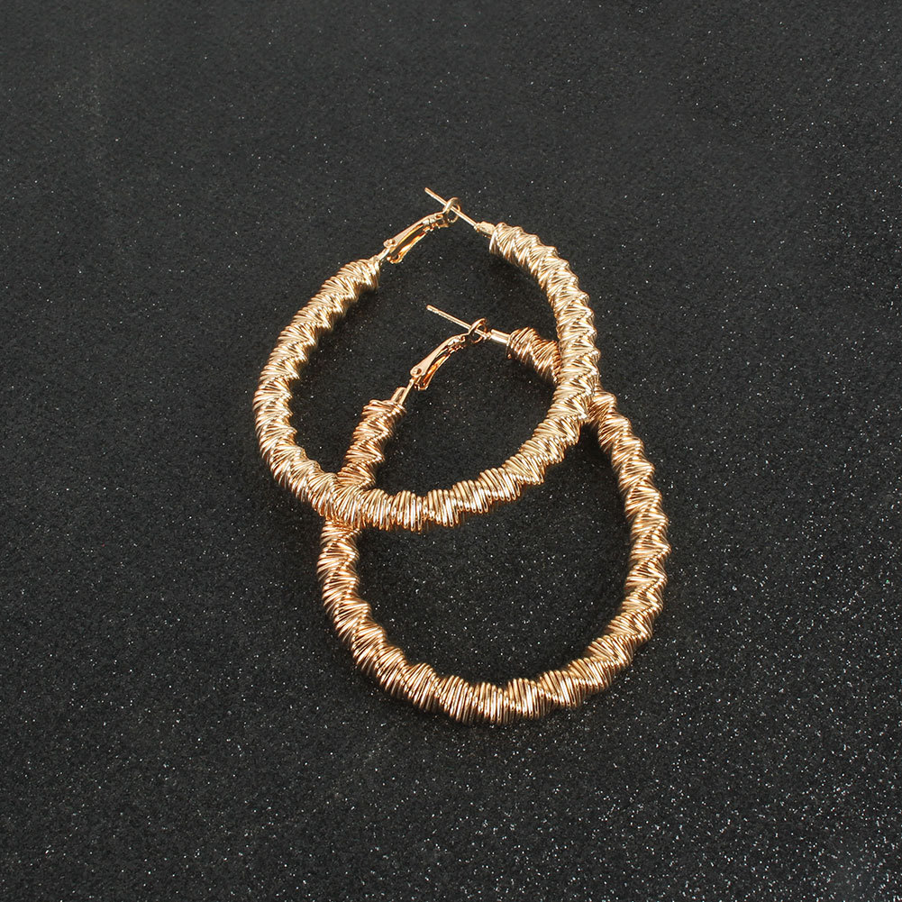 Retro Alloy Geometric Earring display picture 3