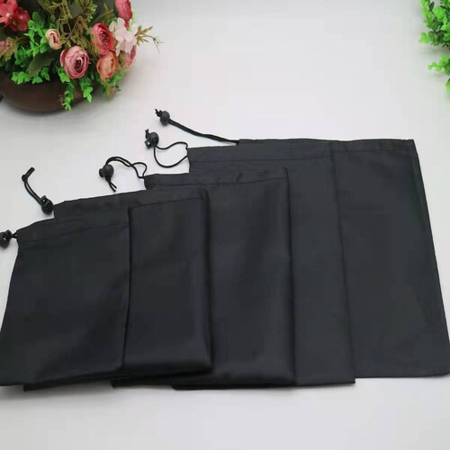 Oxford cloth waterproof treatment bag for clothes and shoes, dustproof travel storage bag with drawstring closure packaging bag