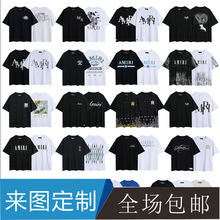 �羳���l����AMIRI T-Shirt��ĸӡ��������Ů��H����T��S��ֱ�N
