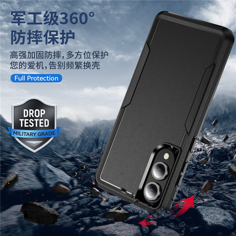 サムスン S25 オープナーフラット耐衝撃ケース Galaxy A56 指紋防止携帯電話保護ケース（越境適用）|undefined