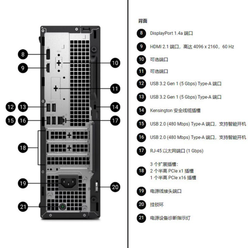 Компьютер настольный Dell Dell Pro Slim QCS1250 Ultra5-235 8Гб 512Гб Office
