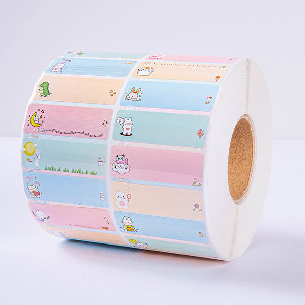 Waterproof children's name sticker for students