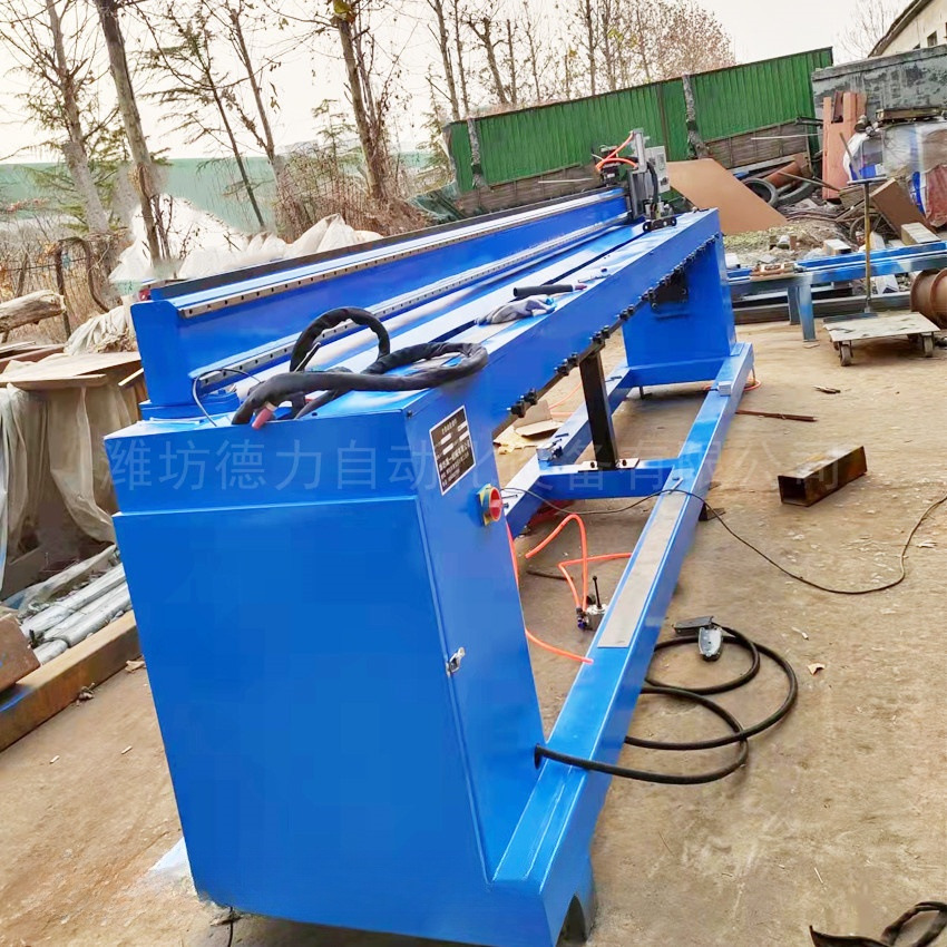 现货自动焊不锈钢铁铝镀锌板直缝焊接机氩弧焊直缝纵缝焊设备