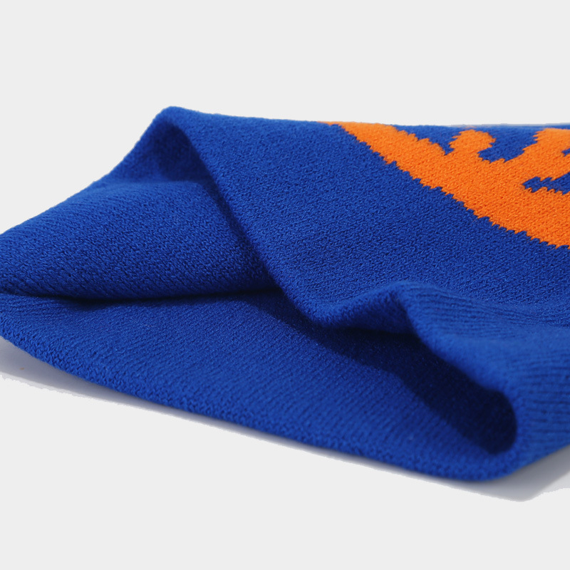 Neuer Jacquard-Strickpullover mit Buchstaben für Männer und Frauen, winddichte Ohrenschutzmütze für den Außenbereich im Herbst und Winter_voghion.com