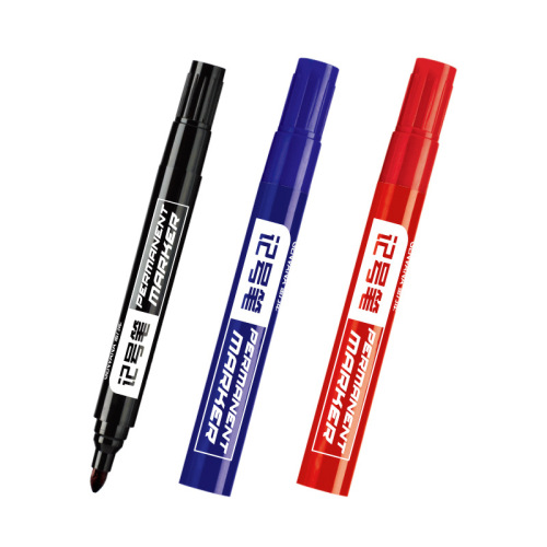 [Special for Logistics] Marker Express Quick-drying Waterproof Black Large-Tip Marker Oil-based Pen Thick Tip