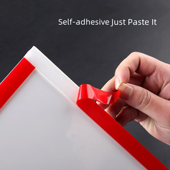 A4 Acrylic Combined Photo Wall Enterprise Introduction Magnetic Wall Display Frame Creative Wooden Photo Frame Wall Mount Stand