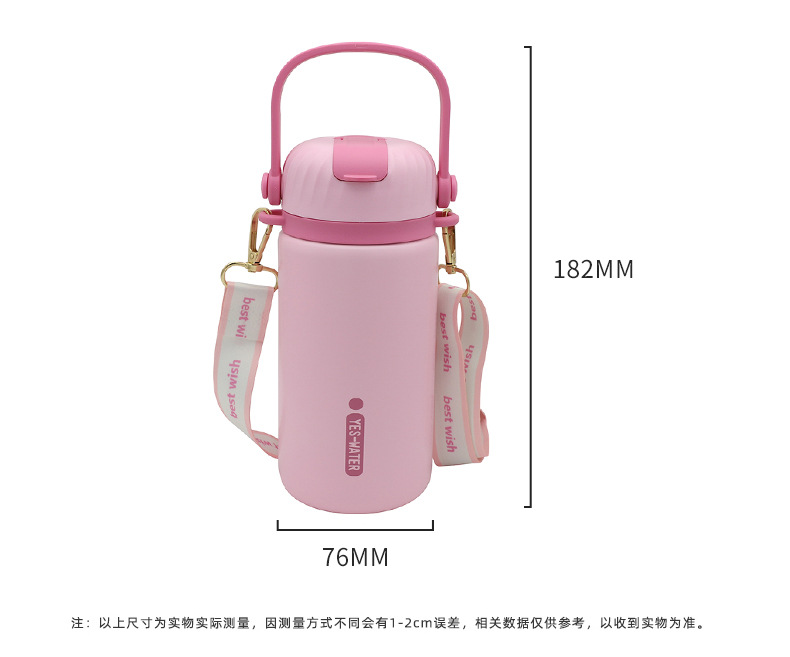 Yongkang insulated cups for girls, high appearance level, stainless steel water cups with straws, sports, home and office portable cups wholesale pic 27