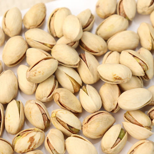 Salted Roasted Happy Almonds, Natural Color, Naturally Opened Nuts, 180g, Office Leisure Snack Wholesale Dried Fruits