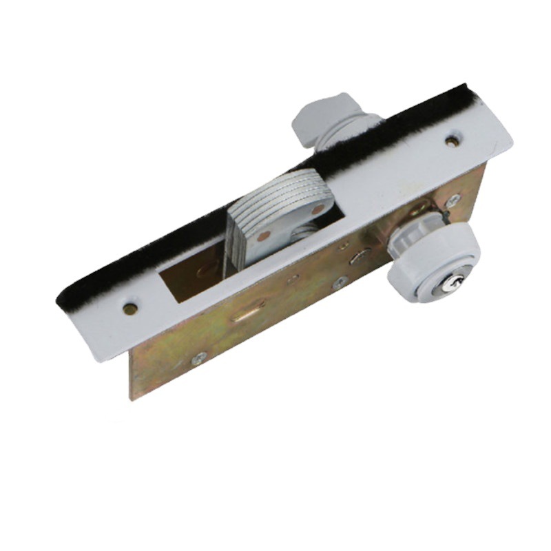 Capitán cerradura de la puerta de aleación de aluminio de servicio pesado cerradura mecánica cerradura recta cerradura de la puerta corredera cerradura de la puerta de plástico de aleación de aluminio superficie de doble cabeza