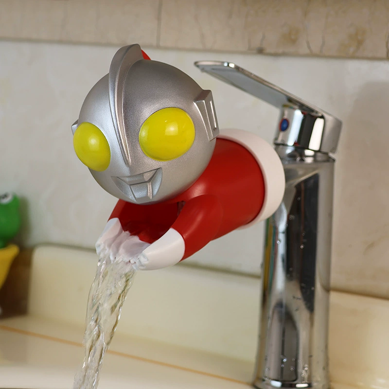 Детский удлинитель для смесителя в ванную, фильтр для воды с защитой от брызг, устройство для мытья рук с удлиненным изливом.