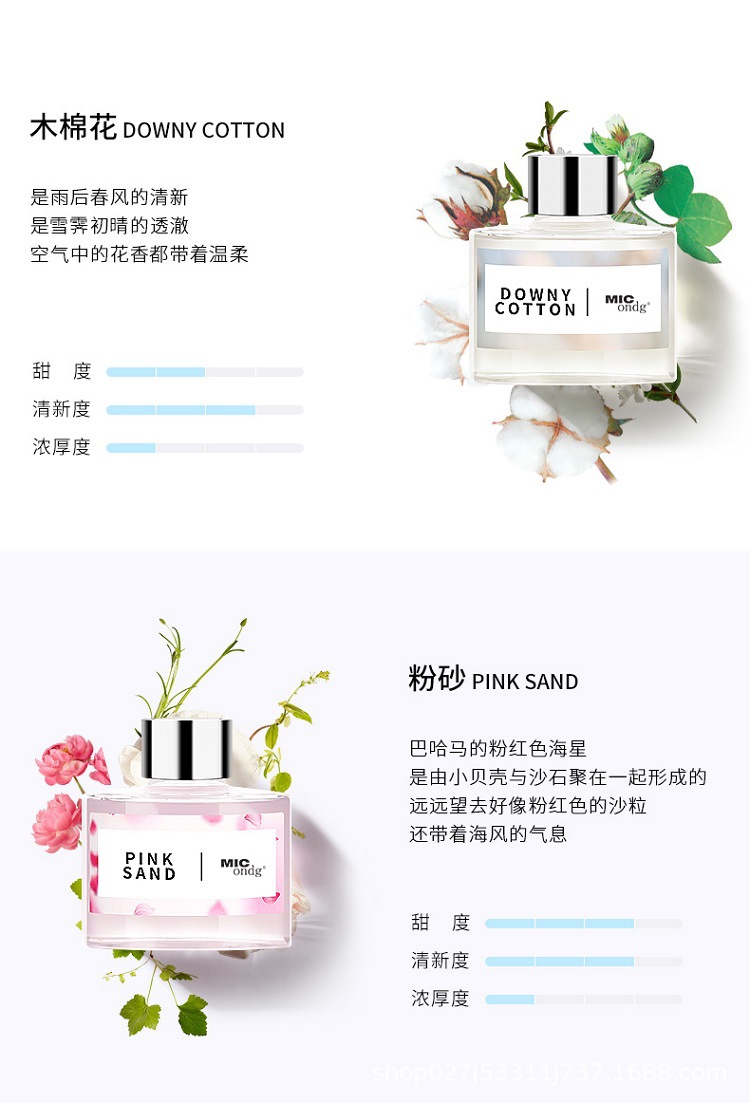 Korean Car Air Freshener Tropical Red Fruit Grape Scent Mic Car Ornament Rattan Air Freshener Perfume Essential Oil Dropshipping