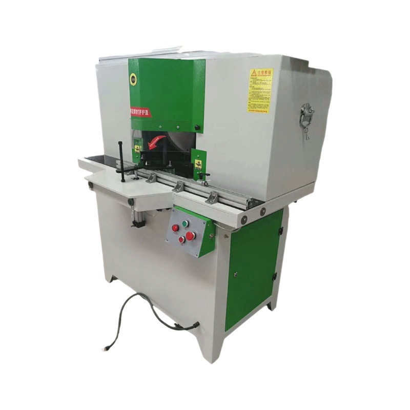 Máquina de corte de ángulo de madera de doble cabeza máquina de corte automático de puerta y ventana de marco de foto caja de lámpara lámpara equipo de procesamiento de aleación de aluminio