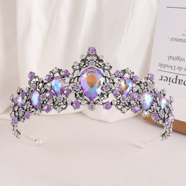 Ancient silver + colorful purple