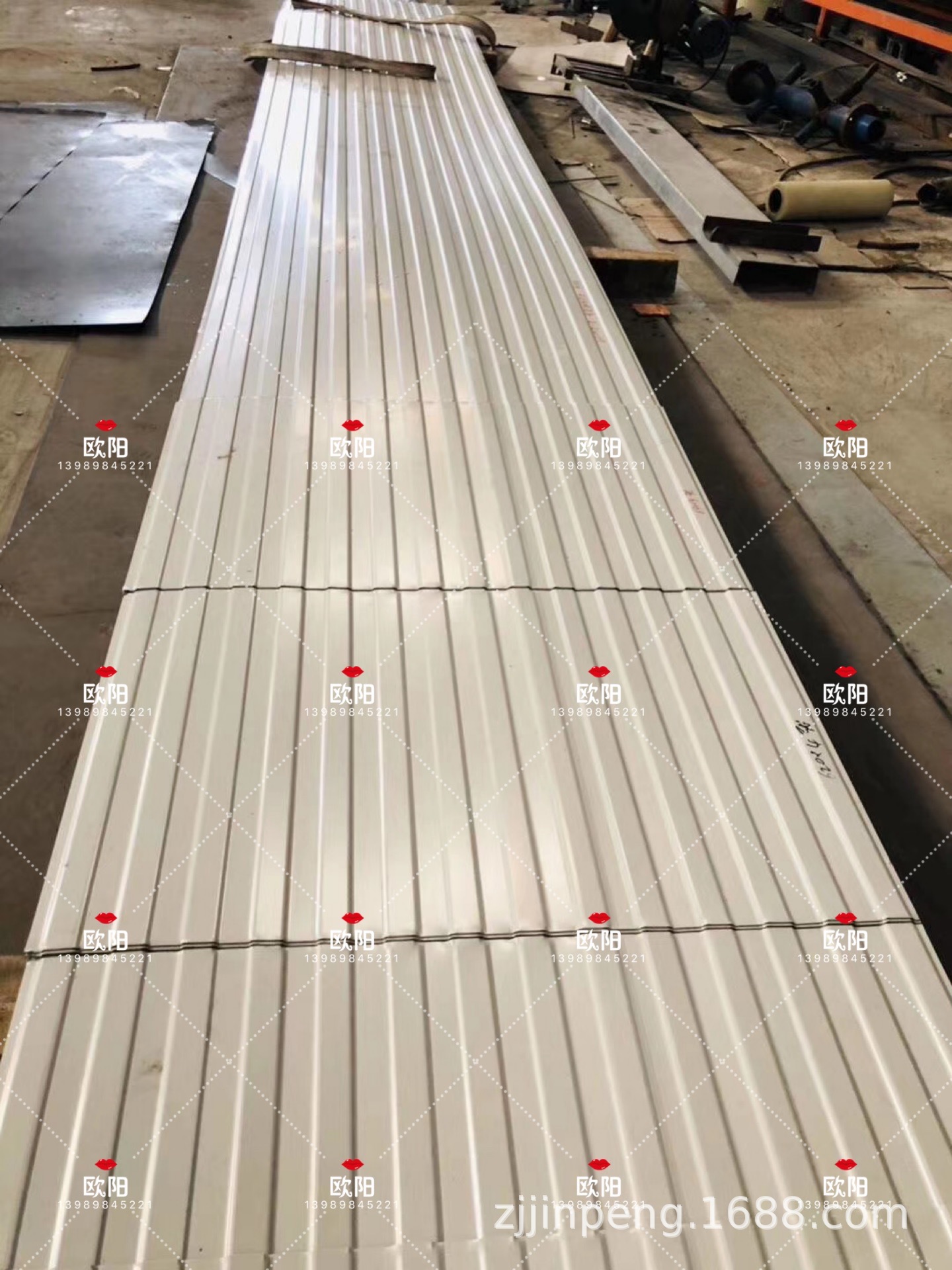 厂家0.8-1.5厚铝镁锰780型大波浪板988型836型水波纹横装墙面板