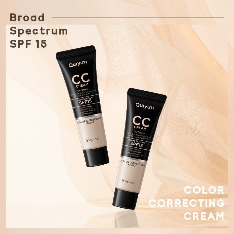 CC Cream Quiyum 30 ml, color-correcting, moisturizing, SPF15