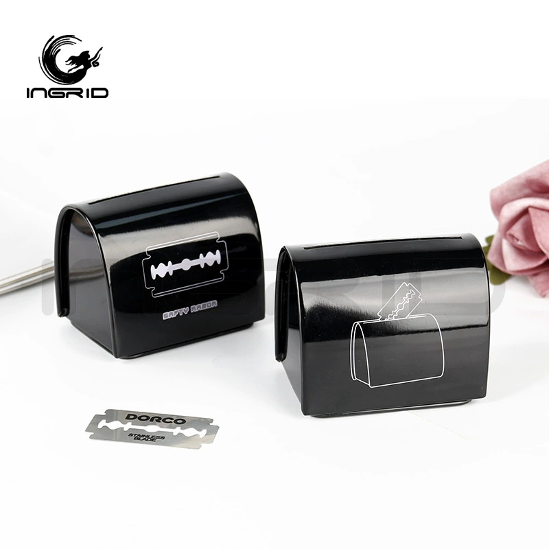 Razor, small capacious blade, removable storage box stainless steel