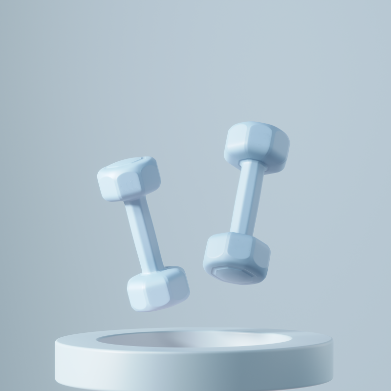 Children's dumbbells for gym for training