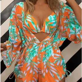 比基尼;连体泳衣;三件套泳装