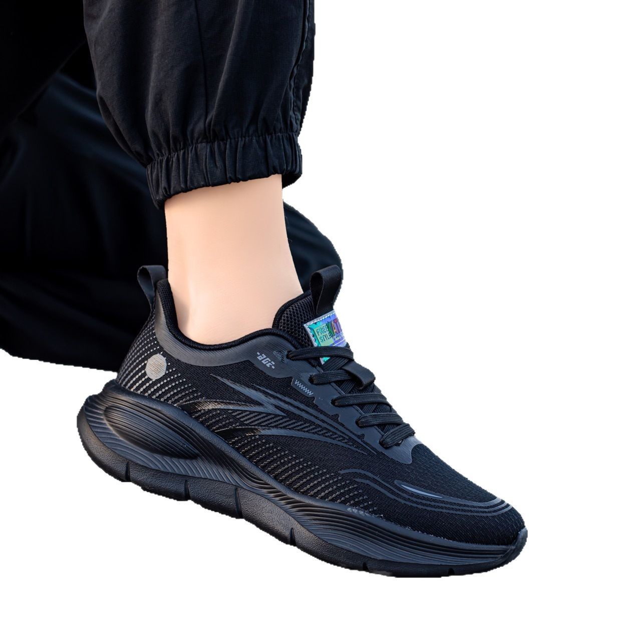 Zapatillas de correr transpirables de malla de primavera para hombres y adolescentes zapatos casuales cómodos de suela suave