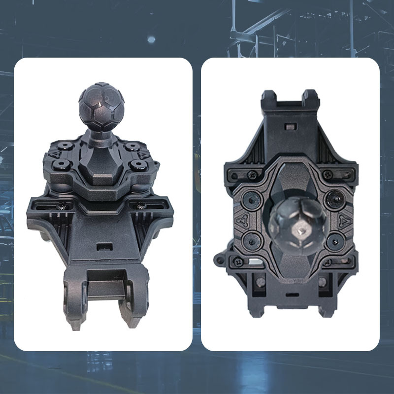 Accesorios universales de cabeza de bola de 1 pulgada de navegación para teléfonos móviles, soporte de base, enlace de diamante cuadrado, espejo retrovisor para motocicleta