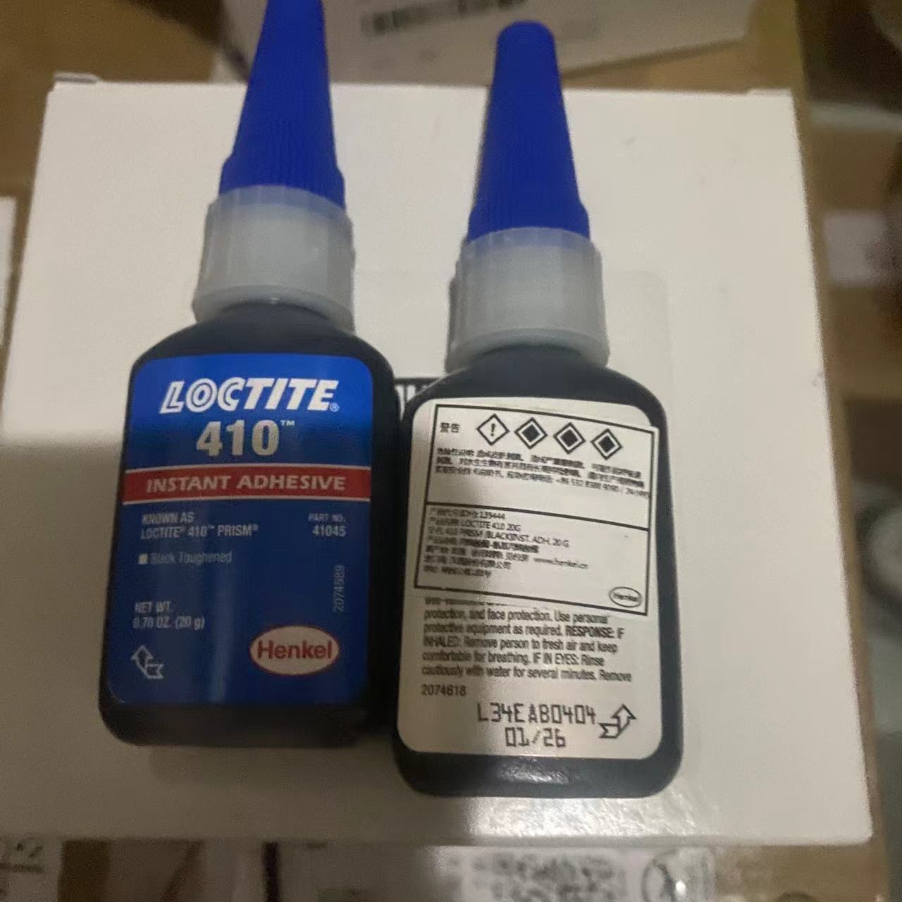 Le Tai LOCTITE 410 (20g) 공식 정통 스캔 코드 검증