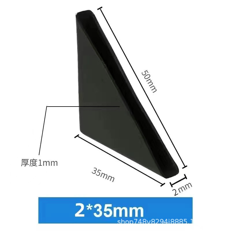 Embalaje de muebles triángulo anticolisión protección de esquina de plástico vidrio mármol protección de esquina de plástico fabricante