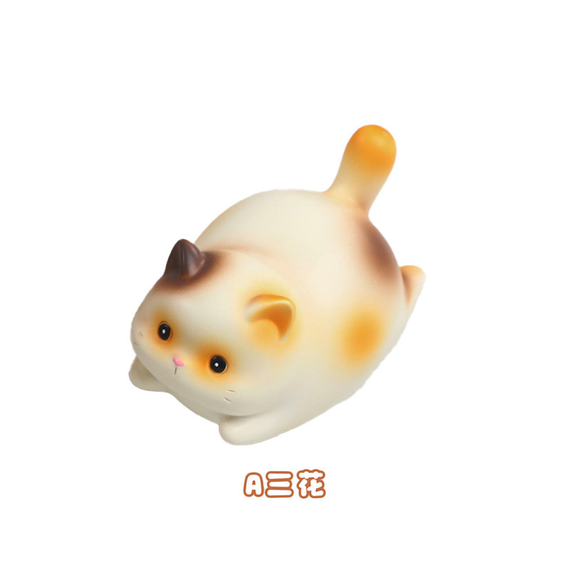 新款可爱福瑞猫猫元气不倒翁桌面摆件创意潮玩车载装饰品厂家直销|undefined
