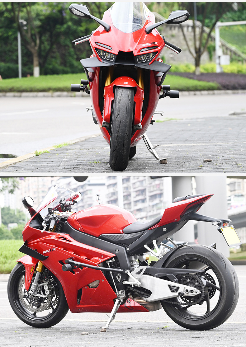 Suitable for Zhang Xue 820Rr Bumper Anti-Collision and Anti-Fall Protection Bar Motorcycle Front Guard Bar Competition Guard Bar Modification Accessories