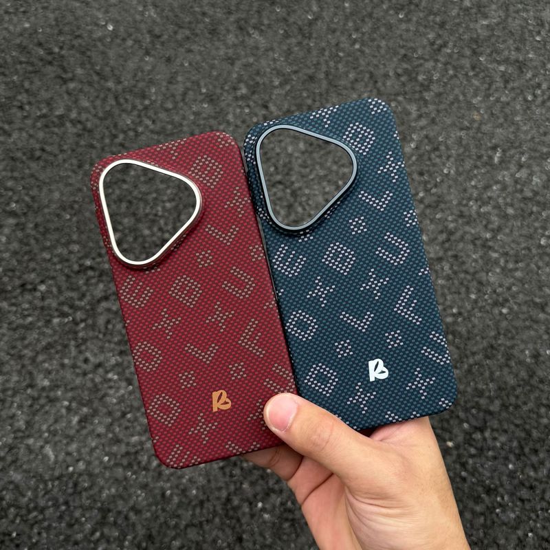 适用华为pura70pro手机壳新款超薄pc凯夫拉纹P80磁吸防摔保护壳硬|undefined