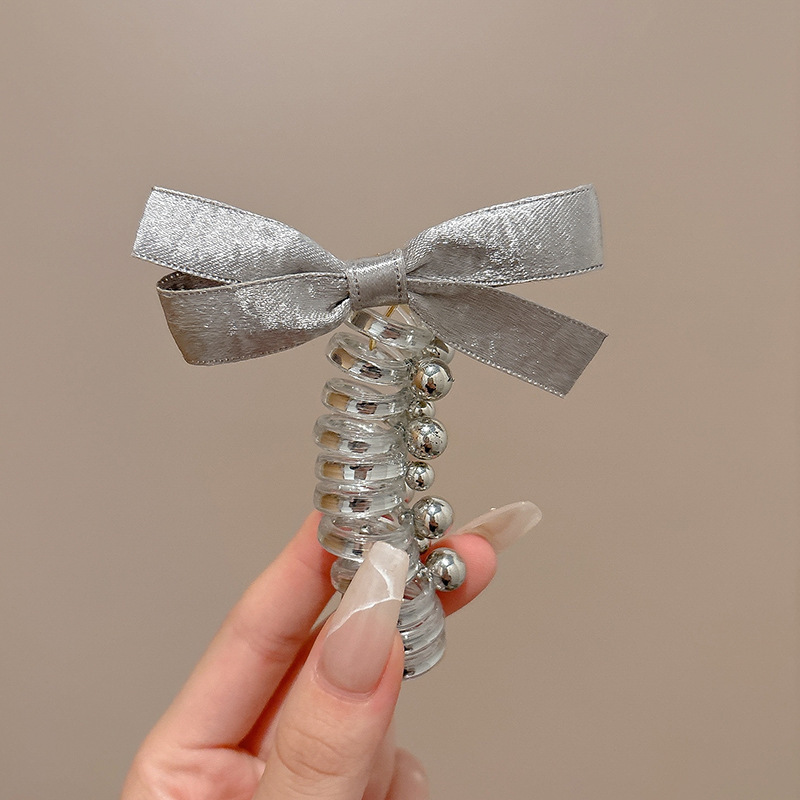 Trenza de burbuja simple japonesa, cuerda para la cabeza, mujer 2024, nueva línea telefónica de amor de alta gama, anillo para el cabello, cola de caballo, artefacto de cabello trenzado