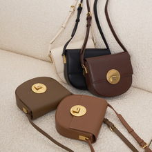 2023真皮猪猪包马鞍包斜挎牛皮包包小众小猪包设计挎包高级感bags