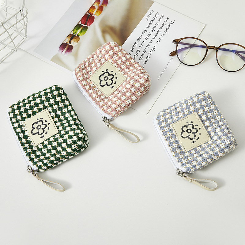 Nueva bolsa de maquillaje suave transfronteriza de fragancia en stock en el estilo japonés simple de gran capacidad de alta belleza bolsa de moda