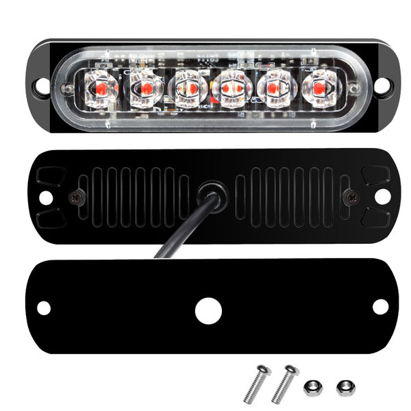 Ultra thin LED indicator lamp