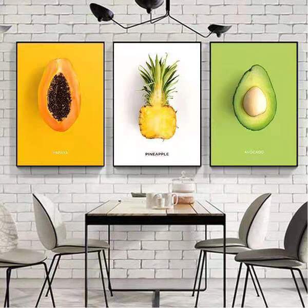 Mural living room decoration painting triptych simple modern Nordic…