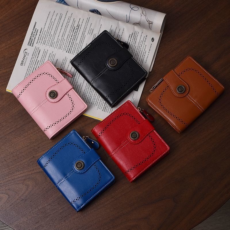 Multi-Card Slot Coin Purse, Multi-Functional Women's Wallet, High-End Women's Wallet, Short Style Integrated Wallet, Korean Style Wallet for Women