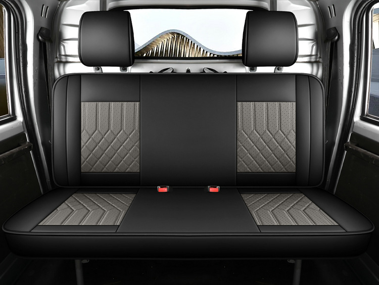Wuling Rongguang New Truck Special Seat Cover, Small Truck Double-Row Single-Row Seat Cushion, Cargo Van Full-Cover Front Single Seat Leather Seat Cushion Cover