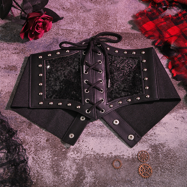 Women's Gender Retro, Cool Style Style Retro Cool Style Solid Color Pu Leather Alloy Women's Leather Belts