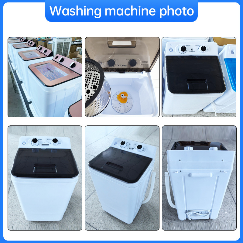washingmachine7.5KG大容量ミニ洗濯機靴洗濯オールインワンマシンは、ワンピースで国境を越えて発送をサポートしています|undefined