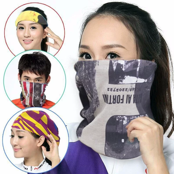 Scarf Outdoor Sunscreen Varied Scarf High Elastic Seamless Sunscreen Riding Multifunctional Riding Sleeve