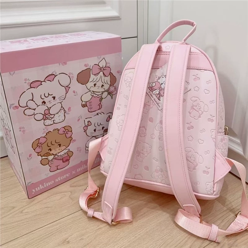 Летний розовый рюкзак Kitty Cat, женский рюкзак 2024 года, новый модный высококачественный небольшой рюкзак для школы и поездок